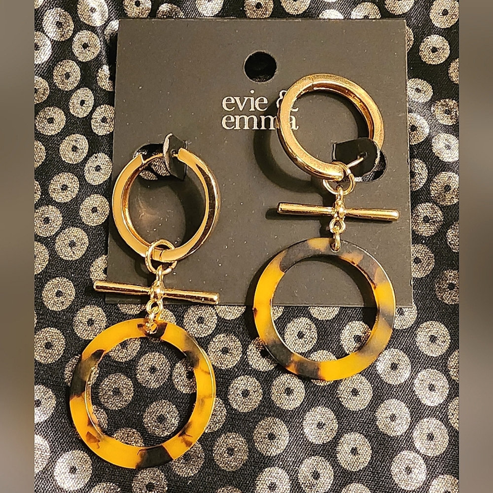 Evie &  Emma earrings.